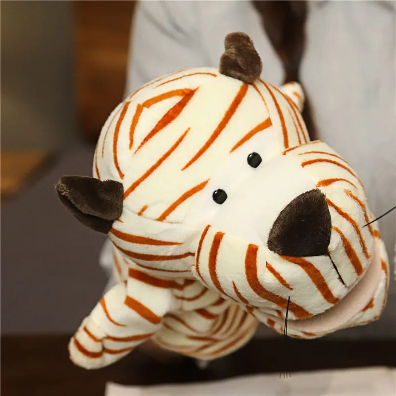 Animal Hand Finger Story Puppet Kawaii Plush Doll Educational Baby Toy Lion Elephant Bunny Monkey Giraffe Soft Toys Stuffed Doll