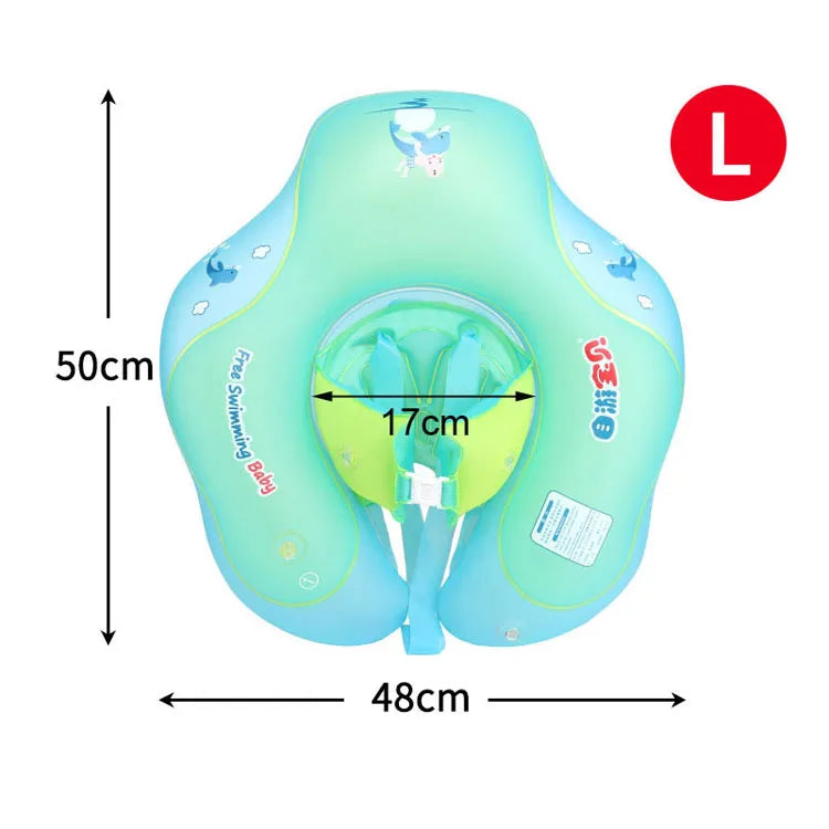 Safety Baby Swim Ring Inflatable Armpit Float Circle Kids Swimming Pool Accessories Baby Bathing Double Raft Swim Rings Toy