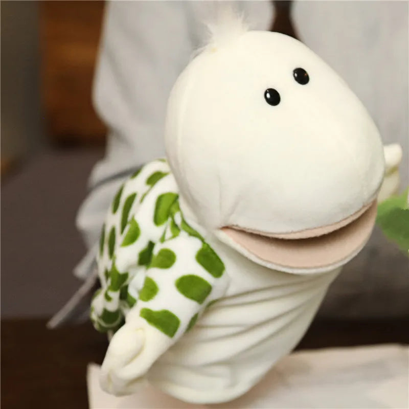 Animal Hand Finger Story Puppet Kawaii Plush Doll Educational Baby Toy Lion Elephant Bunny Monkey Giraffe Soft Toys Stuffed Doll