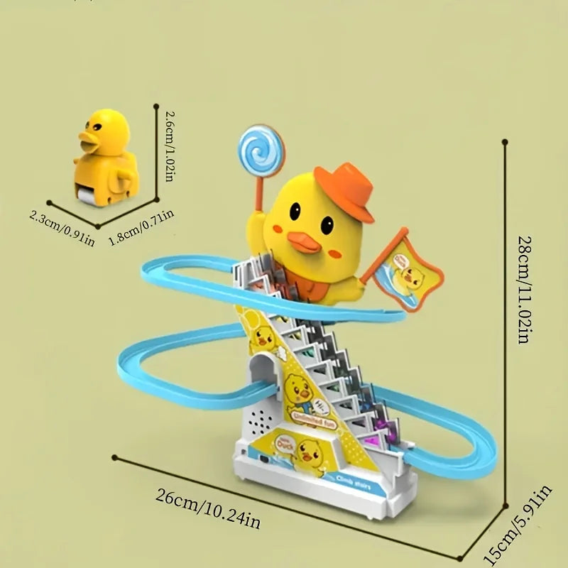 Duck Climbing Stairs Musical Toy