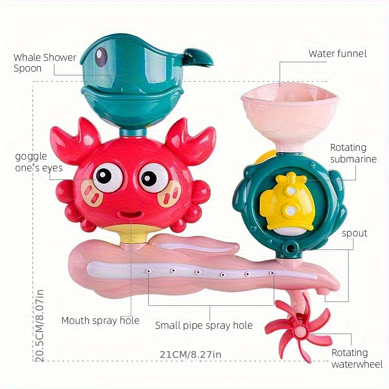 Boys and Girls Bath Toys Suitable for Youngsters, Children, Baby Bath Tub Toys, Gift Bathtub Toys, Gift for Halloween Christmas
