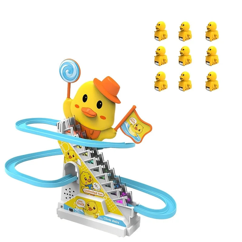 Duck Climbing Stairs Musical Toy