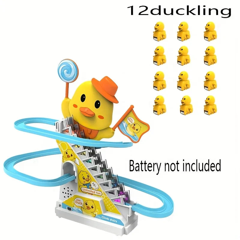Duck Climbing Stairs Musical Toy